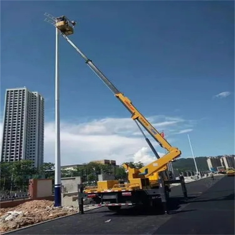 崇州维修路灯的曲臂升降车出租